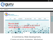 Tablet Screenshot of guru-networks.com